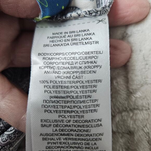 Lauren Ralph Lauren Romantic Cottagecore Ruffle Front Blouse Paisley XXL Career - Picture 9 of 13